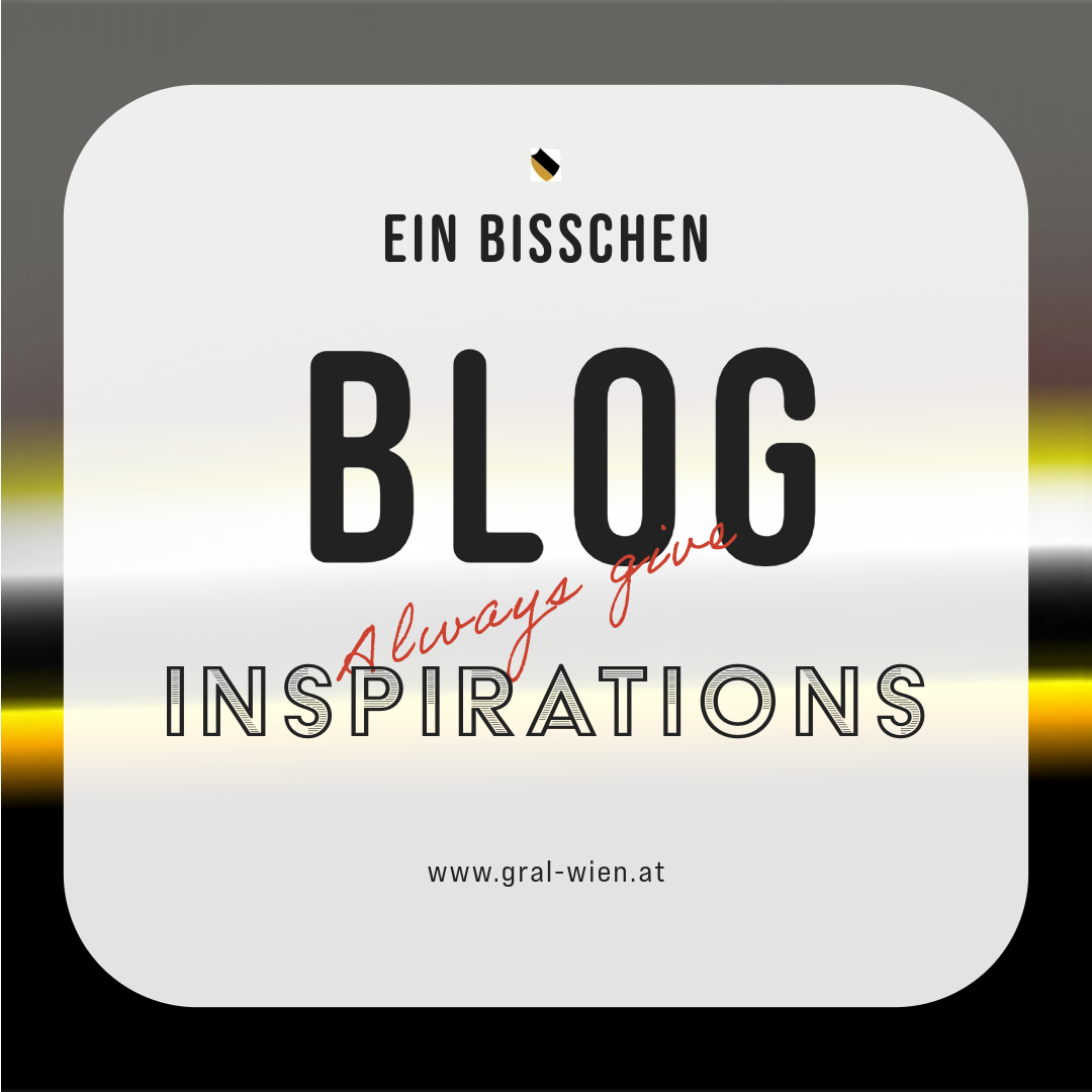 Blog Inspiration Text als Titelbild vor stilisiertemCouleurband