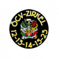ÖCV-Zirkellogo mit ÖCV-Wappen mittig und Text kreisförmig angeodnet